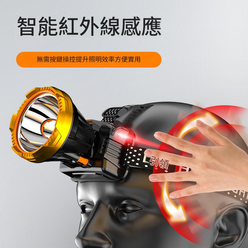 夜間釣魚頭燈強光充電超亮頭戴式戶外超長續航手電筒礦燈輕感應專用 夜間釣魚頭燈強光充電超亮頭戴式戶外超長續航手電筒礦燈輕感應專用